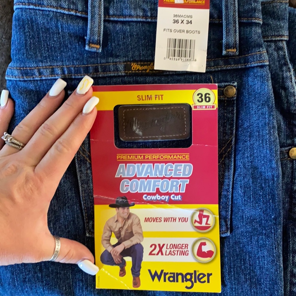 Wrangler slim fit 36x34